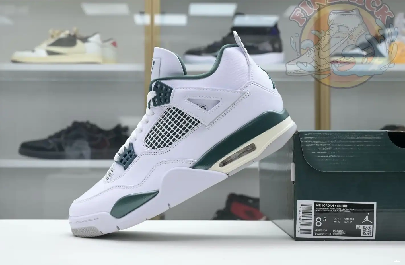 Air Oxidized Green 4 Jordan 0512